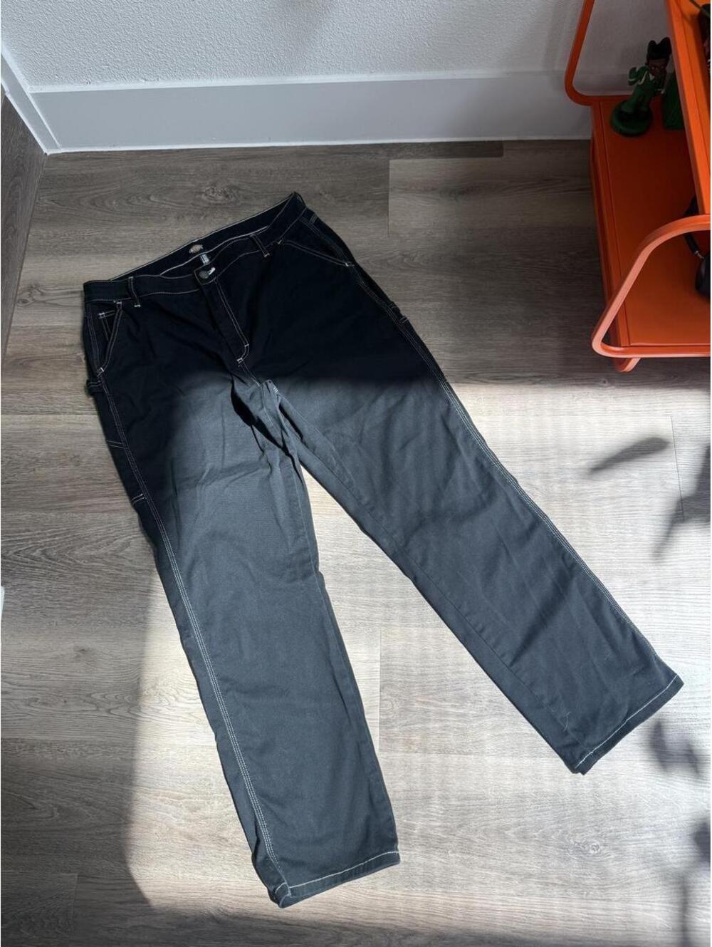 Dickies Men's Black and Navy Trousers